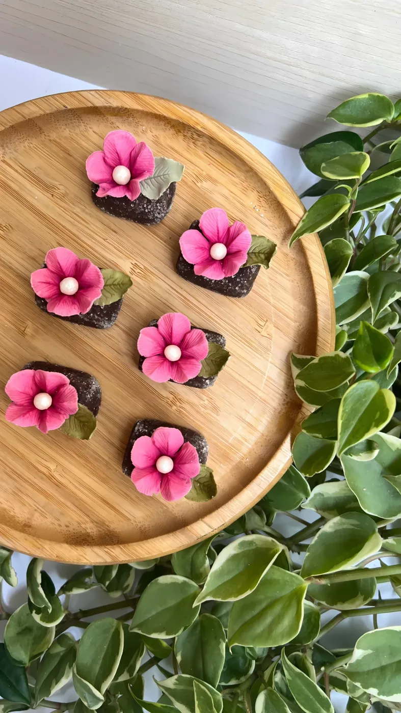 Mini flor de açúcar Cerejeira