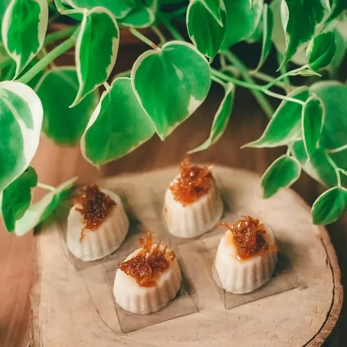 Brigadeiro quebra queixo de coco